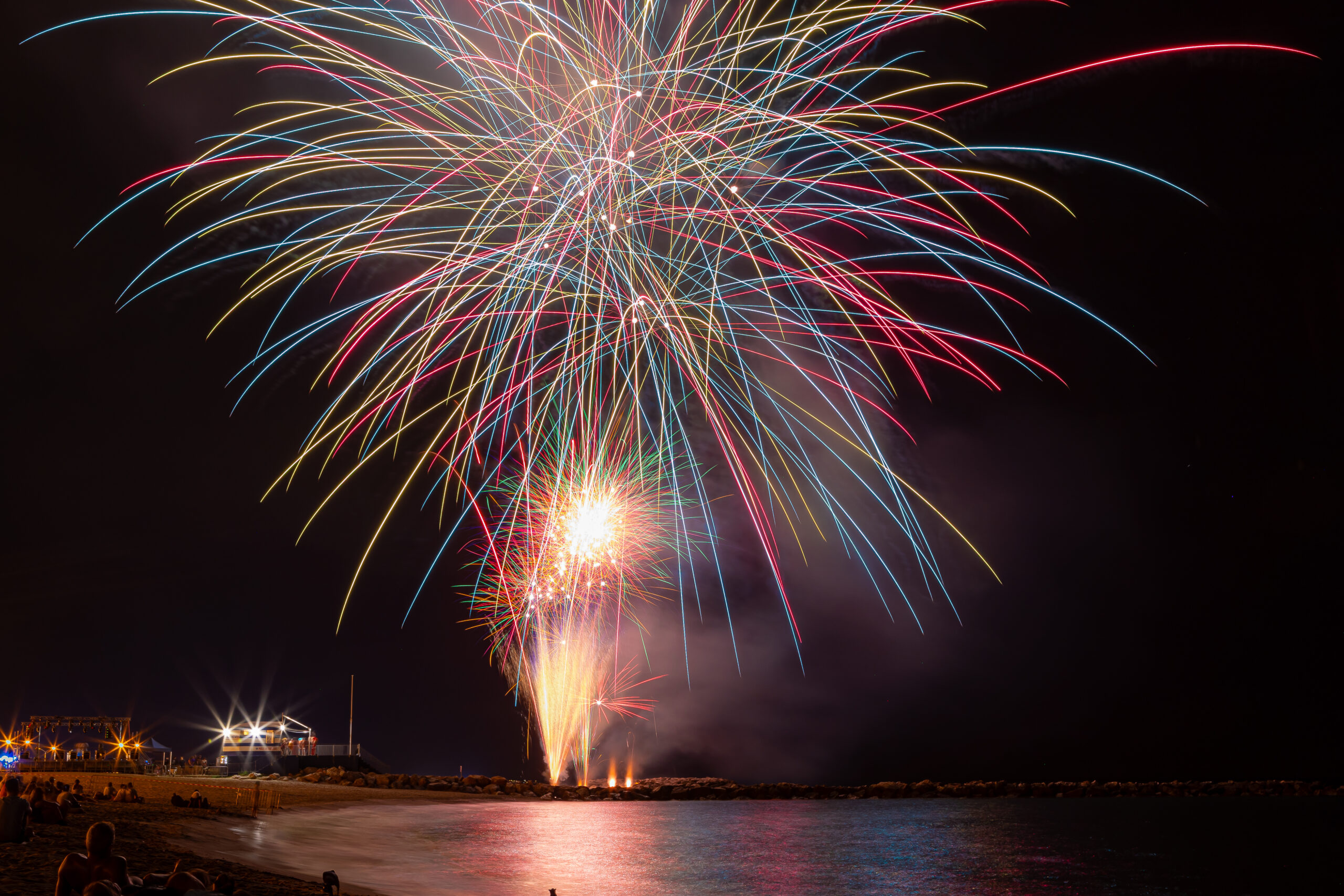 14 juillet feu d'artifice